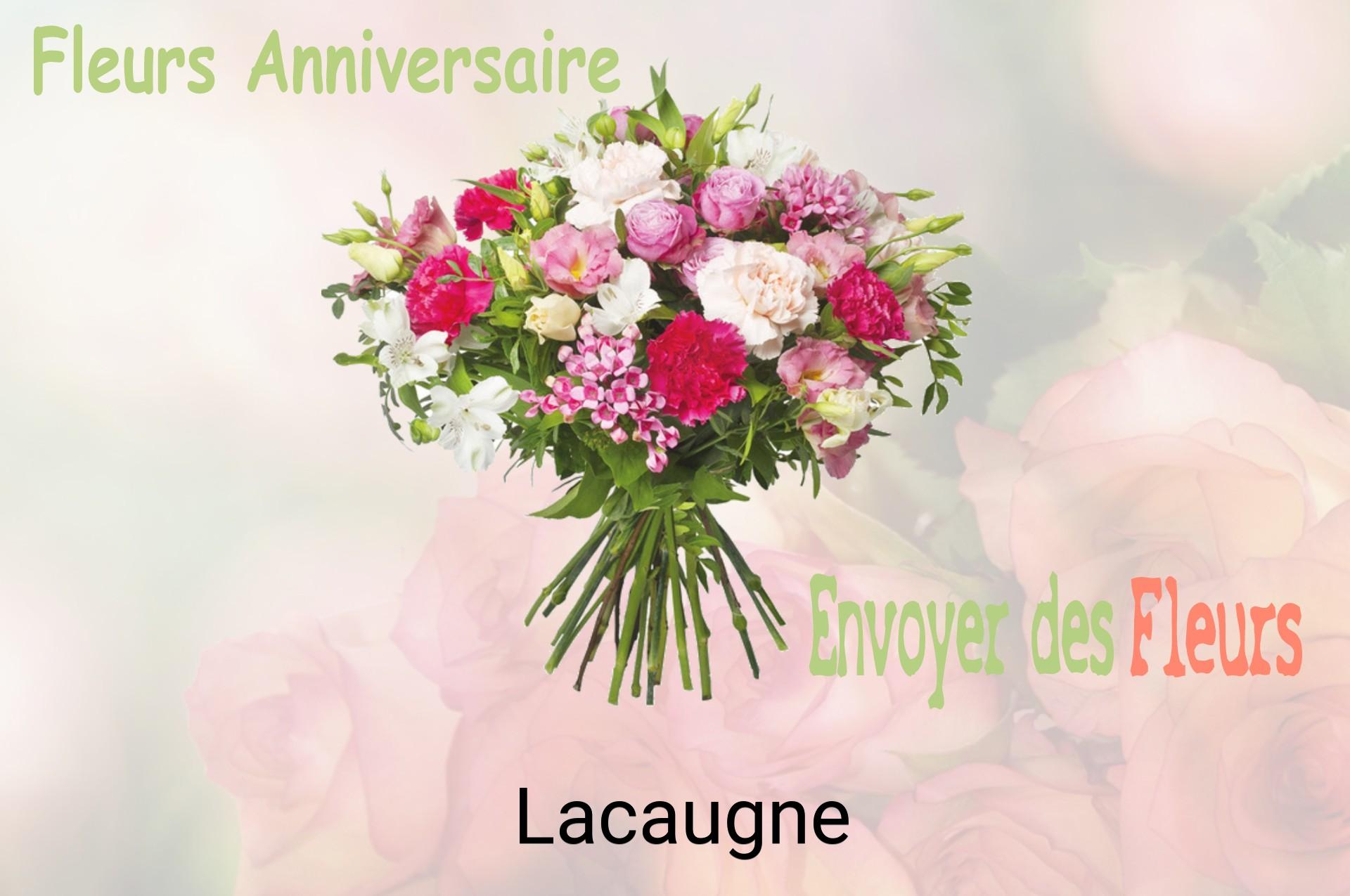 Bouquet de fleurs d’anniversaire livré à Lacaugne