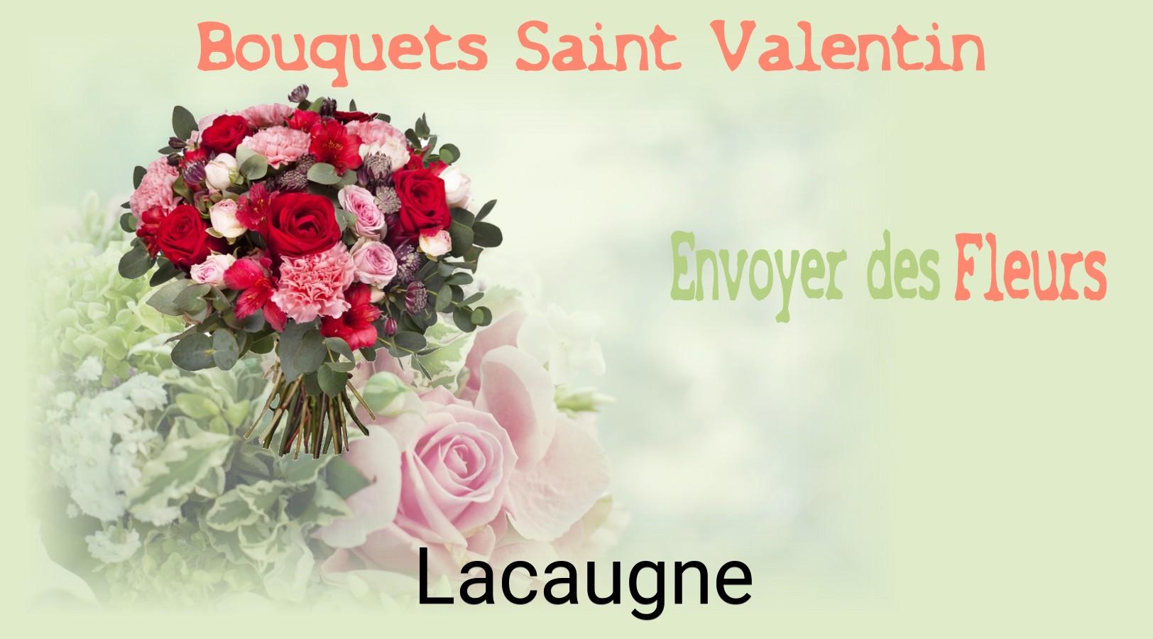 Roses de Saint-Valentin livrées à Lacaugne