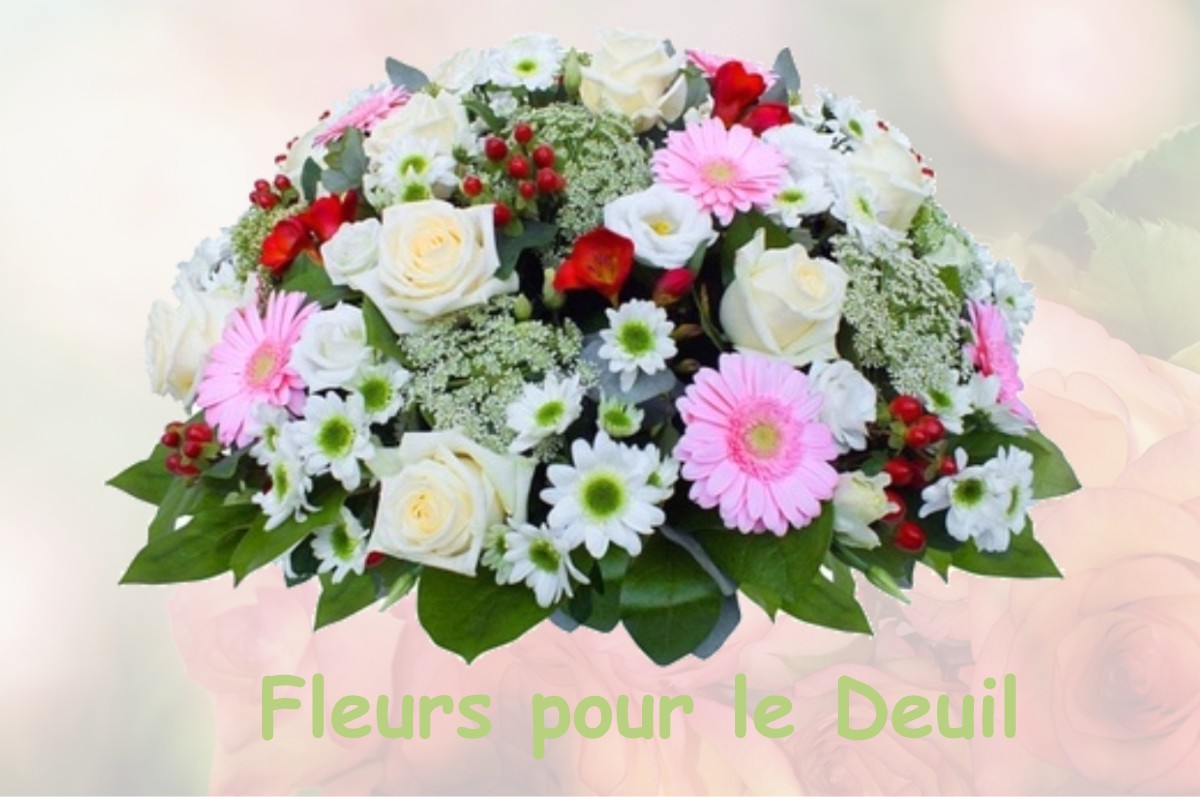 fleurs deuil LACAUGNE